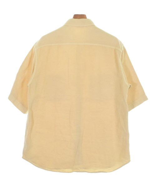 AURALEE（オーラリー）カジュアルシャツ 黄 サイズ:4(M位) メンズ/2200675626026