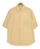 AURALEE（オーラリー）カジュアルシャツ 黄 サイズ:4(M位) メンズ/2200675626026