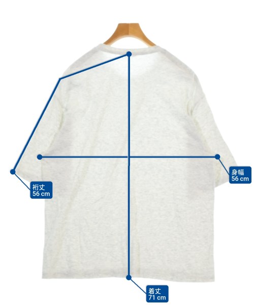 AURALEE（オーラリー）Tシャツ・カットソー グレー サイズ:4(M位) メンズ/2200674965089
