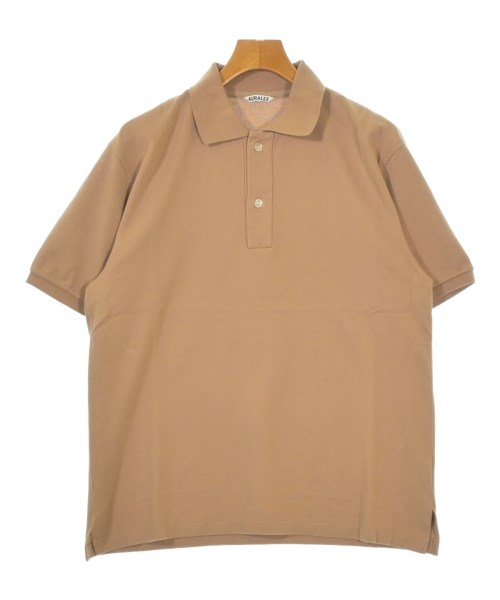 AURALEE(オーラリー)ポロシャツ 茶 サイズ:4(M位)/2200680065049