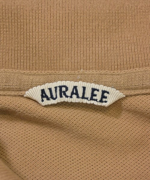 AURALEE（オーラリー）ポロシャツ 茶 サイズ:4(M位) メンズ/2200680065049