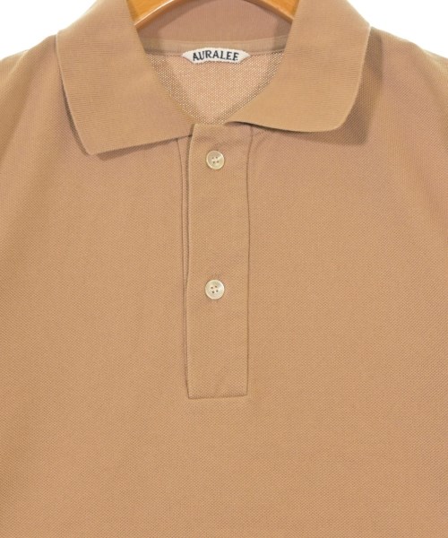 AURALEE（オーラリー）ポロシャツ 茶 サイズ:4(M位) メンズ/2200680065049