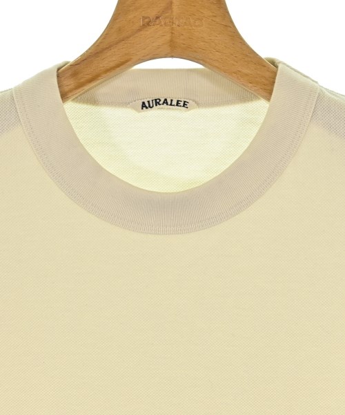 AURALEE（オーラリー）Tシャツ・カットソー ベージュ サイズ:3(S位) メンズ/2200680065056