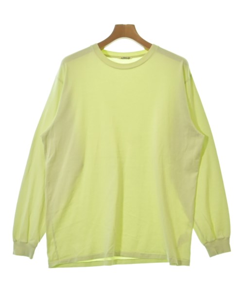 AURALEE(オーラリー)Tシャツ・カットソー 黄 サイズ:3(S位)/2200680129017