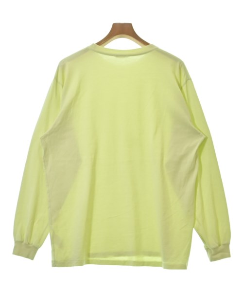 AURALEE（オーラリー）Tシャツ・カットソー 黄 サイズ:3(S位) メンズ/2200680129017