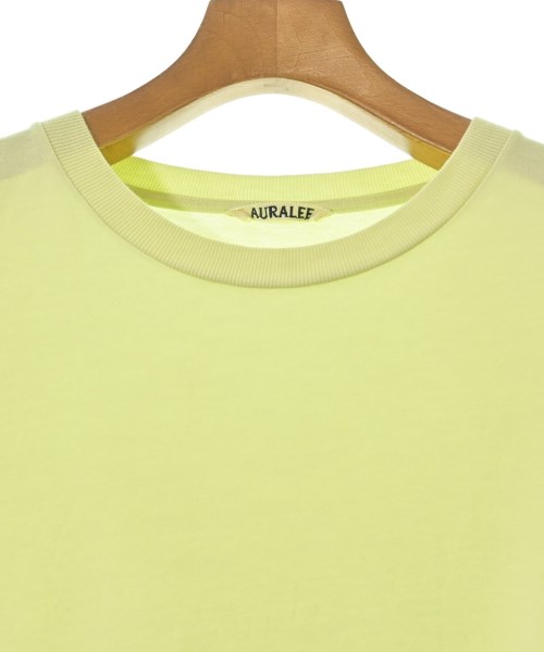 AURALEE（オーラリー）Tシャツ・カットソー 黄 サイズ:3(S位) メンズ/2200680129017