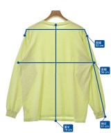 AURALEE（オーラリー）Tシャツ・カットソー 黄 サイズ:3(S位) メンズ/2200680129017