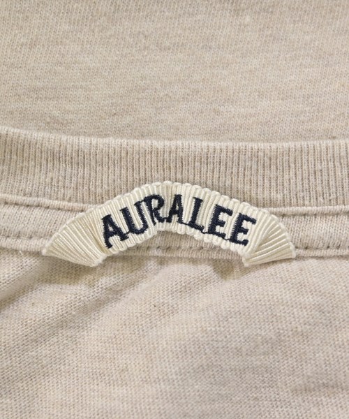 AURALEE（オーラリー）Tシャツ・カットソー ベージュ サイズ:2(XS位) メンズ/2200680188014