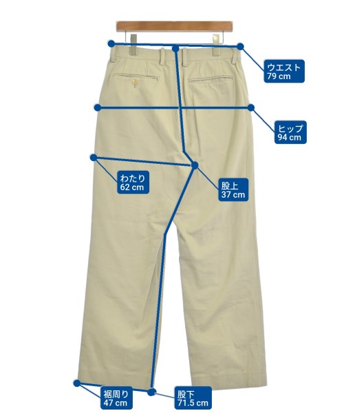 AURALEE（オーラリー）その他 ベージュ サイズ:4(M位) メンズ/2200677051116