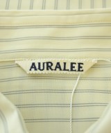 AURALEE（オーラリー）カジュアルシャツ 黄 サイズ:3(S位) メンズ/2200680735010