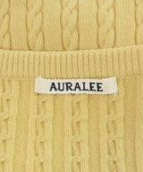 AURALEE（オーラリー）ニット・セーター 黄 サイズ:3(S位) メンズ/2200672509186