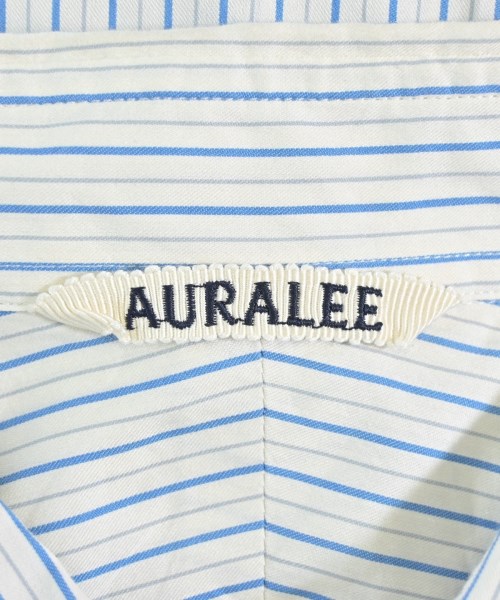 AURALEE（オーラリー）カジュアルシャツ 白 サイズ:1(XS位) メンズ/2200678724057