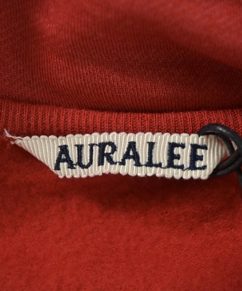 AURALEE（オーラリー）スウェット 赤 サイズ:5(L位) メンズ/2200681805064