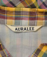 AURALEE（オーラリー）カジュアルシャツ 黄 サイズ:3(S位) メンズ/2200682014038