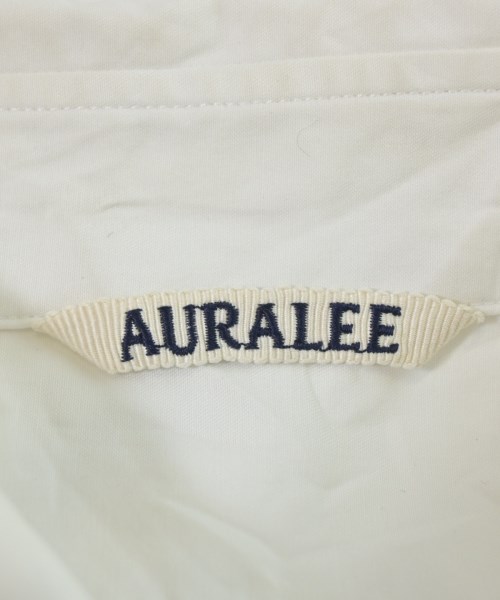 AURALEE（オーラリー）カジュアルシャツ 白 サイズ:1(M位) メンズ/2200693738039