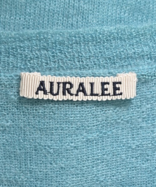 AURALEE（オーラリー）ニット・セーター 青 サイズ:4(M位) メンズ/2200693738046