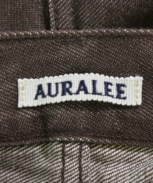 AURALEE（オーラリー）デニムパンツ 茶 サイズ:28(S位) メンズ/2200693938057
