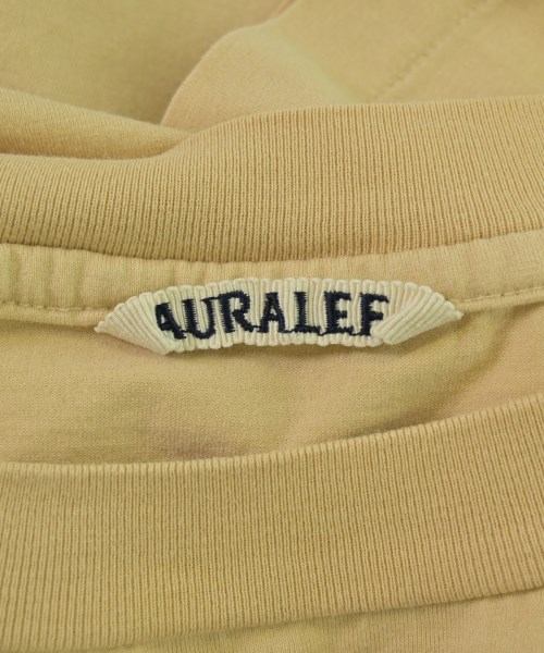 AURALEE（オーラリー）Tシャツ・カットソー ベージュ サイズ:1(XXS位) メンズ/2200684056203