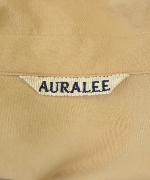 AURALEE（オーラリー）カジュアルシャツ ベージュ サイズ:3(S位) メンズ/2200689561047