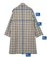 AURALEE（オーラリー）ステンカラーコート グレー サイズ:3(S位) メンズ/2200691870724