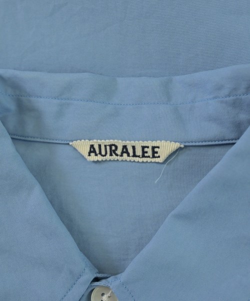 AURALEE（オーラリー）カジュアルシャツ 青 サイズ:5(L位) メンズ/2200693046059