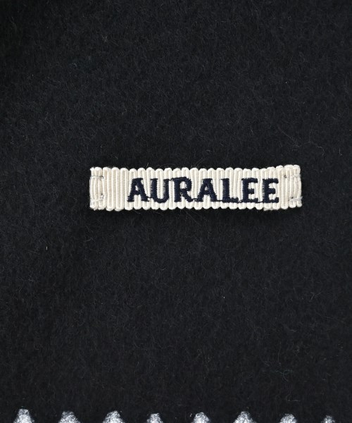 AURALEE（オーラリー）マフラー 黒 サイズ:- メンズ/2200693046158