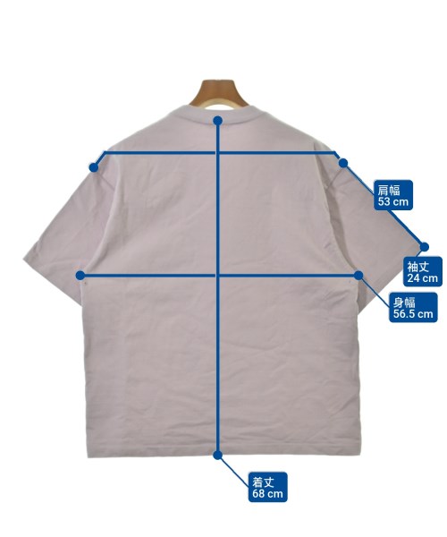 AURALEE（オーラリー）Tシャツ・カットソー 紫 サイズ:3(S位) メンズ/2200693551201