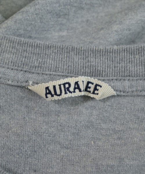 AURALEE（オーラリー）Tシャツ・カットソー グレー サイズ:4(M位) メンズ/2200696317071