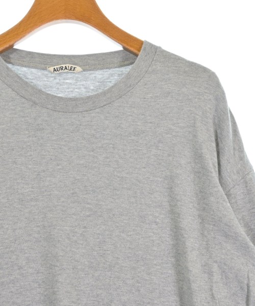 AURALEE（オーラリー）Tシャツ・カットソー グレー サイズ:4(M位) メンズ/2200696317071