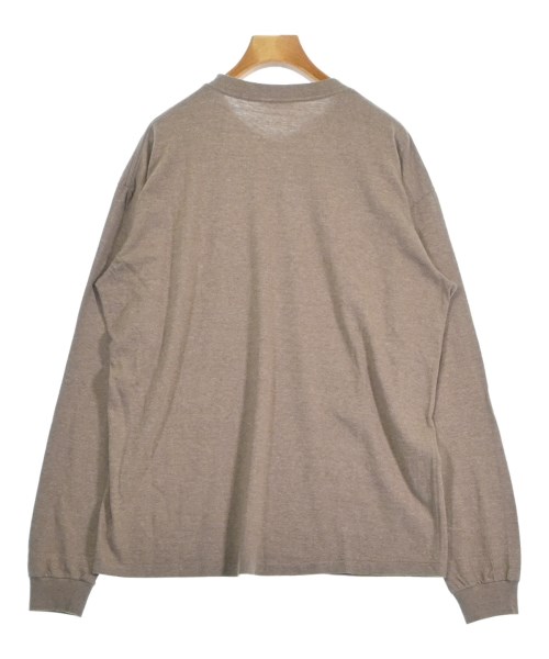 AURALEE（オーラリー）Tシャツ・カットソー 茶 サイズ:4(M位) メンズ/2200696317088