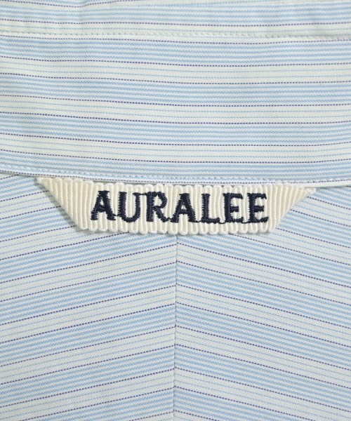 AURALEE（オーラリー）ドレスシャツ 青 サイズ:3(S位) メンズ/2200698090033