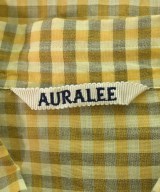 AURALEE（オーラリー）カジュアルシャツ 黄 サイズ:4(M位) メンズ/2200698162013