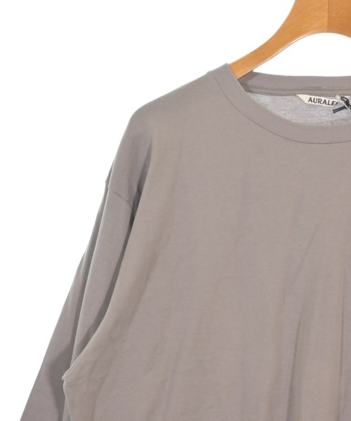 AURALEE（オーラリー）Tシャツ・カットソー 茶 サイズ:5(L位) メンズ/2200695937485