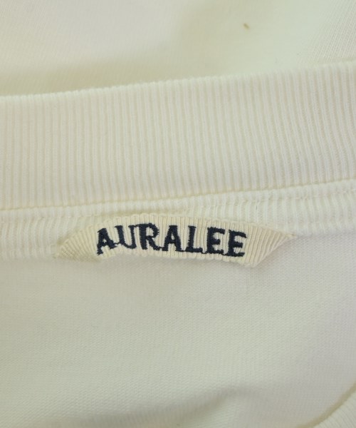 AURALEE（オーラリー）Tシャツ・カットソー 白 サイズ:5(L位) メンズ/2200694452187