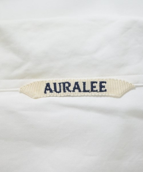 AURALEE（オーラリー）カジュアルシャツ 白 サイズ:4(M位) メンズ/2200694730032