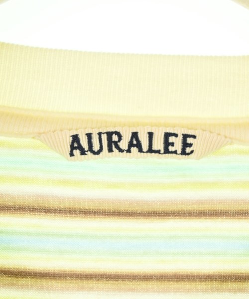 AURALEE（オーラリー）Tシャツ・カットソー 黄 サイズ:3(S位) メンズ/2200698893030