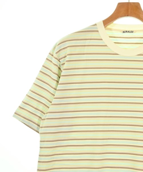 AURALEE（オーラリー）Tシャツ・カットソー 黄 サイズ:3(S位) メンズ/2200698893030