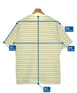 AURALEE（オーラリー）Tシャツ・カットソー 黄 サイズ:3(S位) メンズ/2200698893030