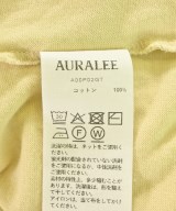 AURALEE（オーラリー）Tシャツ・カットソー 黄 サイズ:3(S位) メンズ/2200698893047