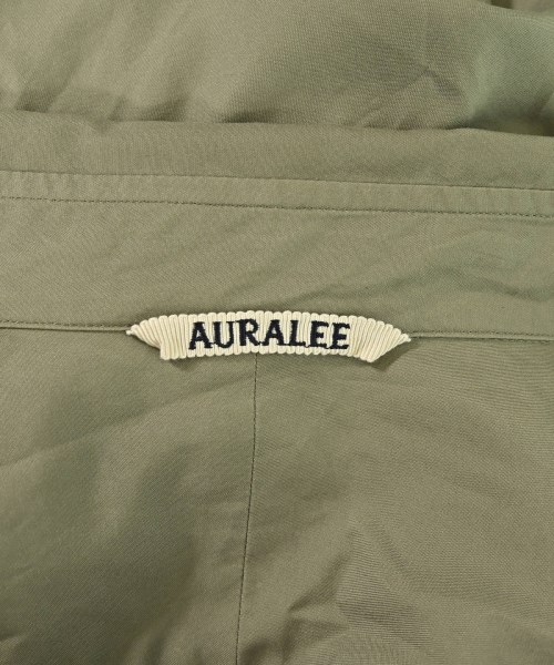 AURALEE（オーラリー）カジュアルシャツ カーキ サイズ:3(S位) メンズ/2200698893054