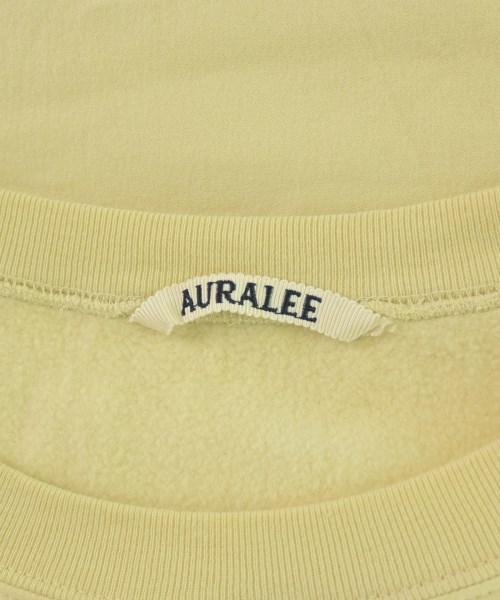AURALEE（オーラリー）スウェット 黄 サイズ:5(L位) メンズ/2200696778186