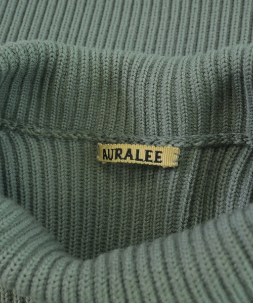 AURALEE（オーラリー）ニット・セーター 青 サイズ:5(L位) メンズ/2200700480043