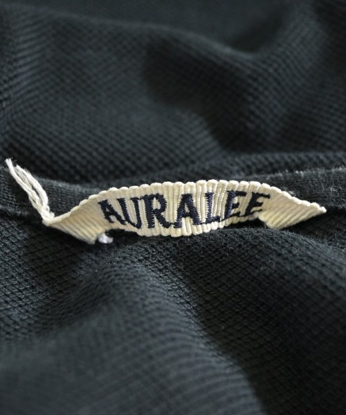 AURALEE（オーラリー）ポロシャツ 黒 サイズ:4(M位) メンズ/2200700901029