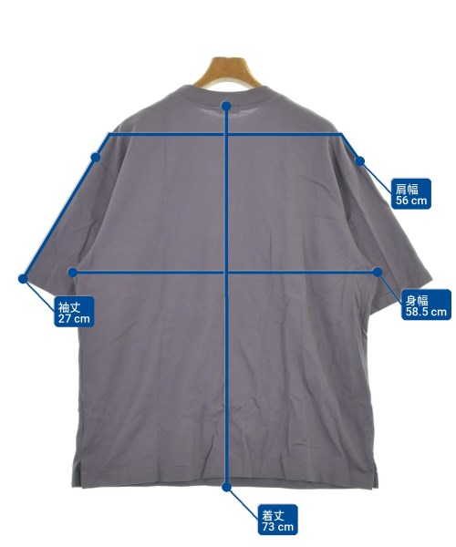 AURALEE（オーラリー）Tシャツ・カットソー 紫 サイズ:5(L位) メンズ/2200700862245