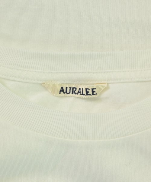 AURALEE（オーラリー）Tシャツ・カットソー 白 サイズ:5(L位) メンズ/2200700862269