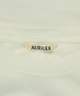 AURALEE（オーラリー）Tシャツ・カットソー 白 サイズ:5(L位) メンズ/2200700862269