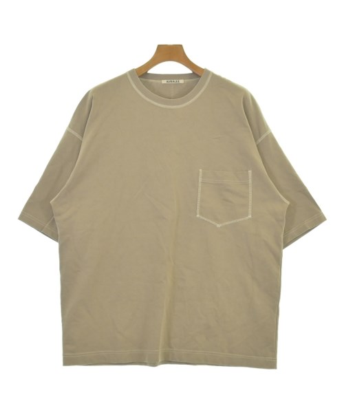 AURALEE(オーラリー)Tシャツ・カットソー ベージュ サイズ:5(L位)/2200700862283