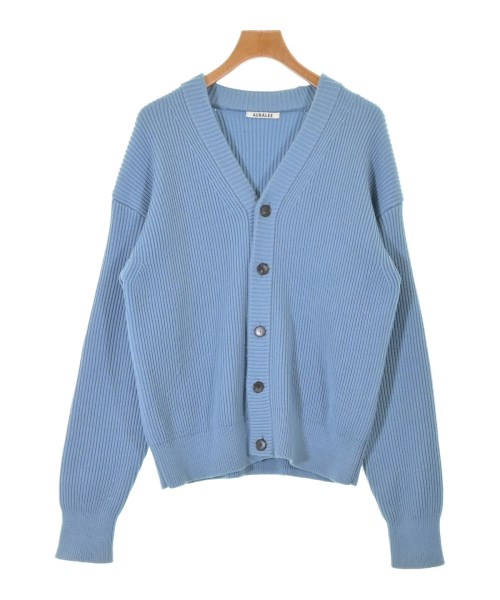 AURALEE(オーラリー)カーディガン 青 サイズ:4(M位)/2200654301012
