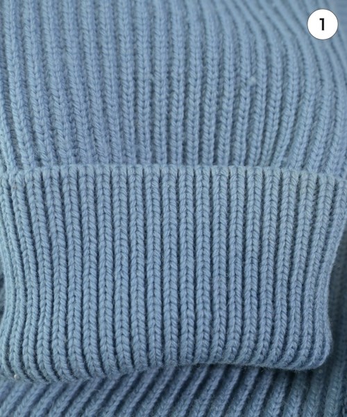 AURALEE（オーラリー）カーディガン 青 サイズ:4(M位) メンズ/2200654301012