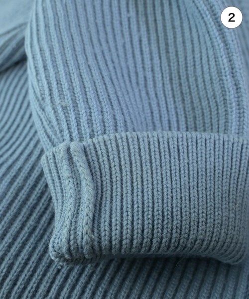 AURALEE（オーラリー）カーディガン 青 サイズ:4(M位) メンズ/2200654301012